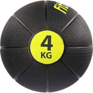 Fitforce MEDICINE BALL 4 KG Medicinbal, černá, velikost 4 KG