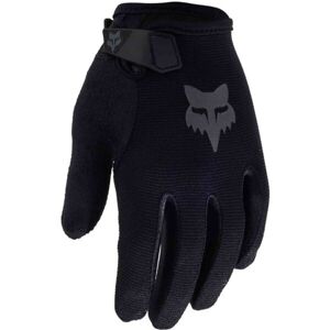 Fox RANGER YTH Dětské cyklo rukavice, černá, veľkosť S