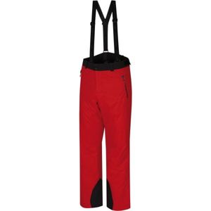 Hannah LARRY Pánské lyžařské kalhoty, červená, veľkosť XL