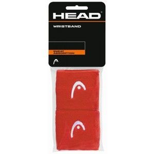 Head WRISTBAND 2,5" červená NS - Potítka na zápěstí 2,5