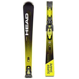 Head SUPERSHAPE E-SPEED + PRD 12 GW Sjezdové lyže, žlutá, velikost