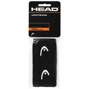 Head Wristband 2,5 černá  - Potítka na zápěstí 2,5
