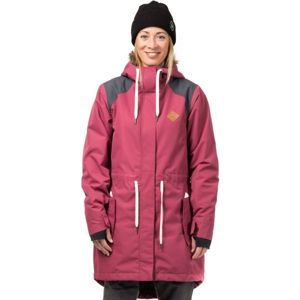 Horsefeathers POPPY JACKET růžová L - Dámská lyžařská/snowboardová bunda