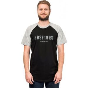 Horsefeathers HRSFTHRS T-SHIRT černá L - Pánské tričko