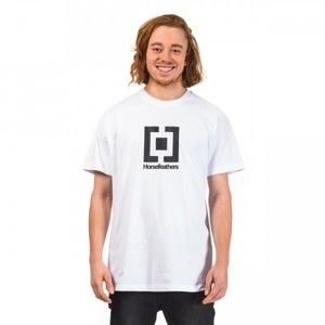 Horsefeathers BASE T-SHIRT Pánské tričko, bílá, velikost S