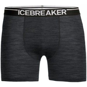 Icebreaker ANATOMICA BOXERS šedá L - Pánské boxerky