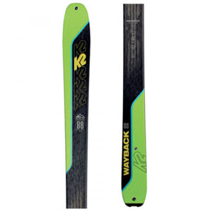K2 WAYBACK 88 Černá 181 - Pánské skialpové lyže