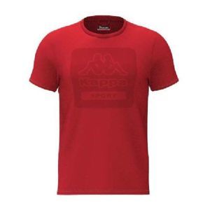 Kappa LOGO BARTEL SLIM červená L - Pánské triko