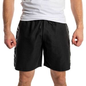 Kappa LOGO FAQUIL Pánské šortky, černá, velikost