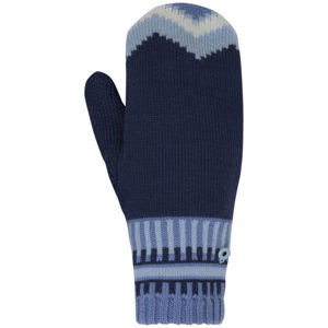 KARI TRAA LOKKE MITTEN modrá 6 - Dámské stylové rukavice