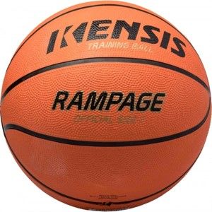 Kensis RAMPAGE7 Basketbalový míč, Oranžová,Černá, velikost 7