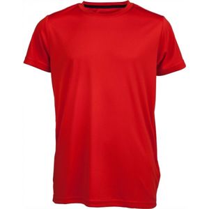 Kensis REDUS JNR Chlapecké sportovní triko, červená, velikost 152-158