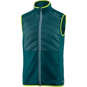 Klimatex CHEIRON Pánská zimní běžecká vesta, Tmavě zelená, velikost XL