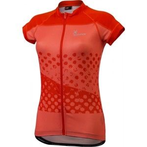 Klimatex JETTE oranžová XL - Dámský cyklistický dres se sublimačním potiskem