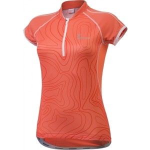 Klimatex RINA oranžová S - Dámský cyklistický dres se sublimačním potiskem
