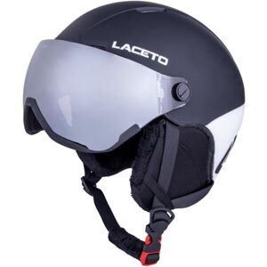 Laceto TEMPESTA VISOR Lyžařská helma, černá, veľkosť L