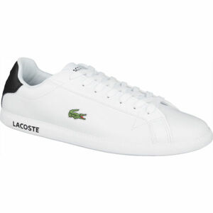 Lacoste GRADUATE 0120 2 Pánská vycházková obuv, bílá, velikost 43