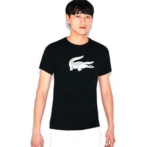 Lacoste MAN T-SHIRT černá XXL - Pánské tričko