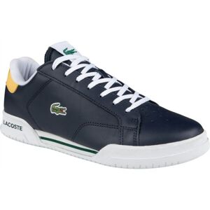 Lacoste TWIN SERVE Pánská volnočasová obuv, Tmavě modrá,Zelená,Bílá, velikost 44.5