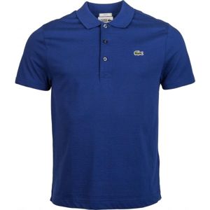 Lacoste MEN S S/S POLO tmavě modrá S - Pánské polo tričko