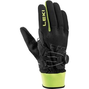 Leki PRC BOA® SHARK Běžecké rukavice, černá, veľkosť 8.5