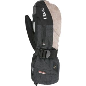 Level STAR MITT Pánské lyžařské rukavice, černá, veľkosť S