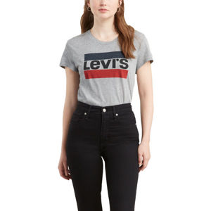 Levi's THE PERFECT TEE šedá XXS - Dámské tričko
