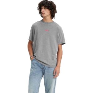 Levi's SS RELAXED BABY TAB T Pánské tričko, šedá, velikost XXL