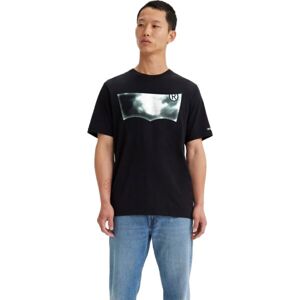 Levi's SS RELAXED FIT TEE Pánské tričko, černá, velikost XL