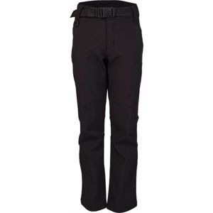 Lewro DALEX černá 152-158 - Dětské softshellové kalhoty