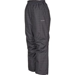 Lewro ELISS Dětské zateplené kalhoty, tmavě šedá, veľkosť 116-122