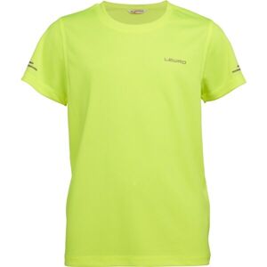 Lewro MOSE Chlapecké funkční, sportovní triko, žlutá, velikost 140-146