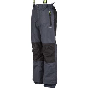 Lewro LEITH 140-170 šedá 152-158 - Dívčí lyžařské kalhoty