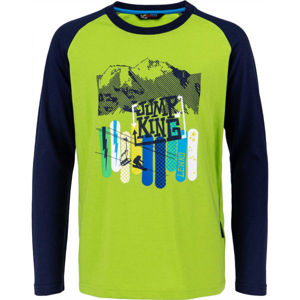 Lewro SALVO Chlapecké triko, Zelená,Tmavě modrá,Mix, velikost