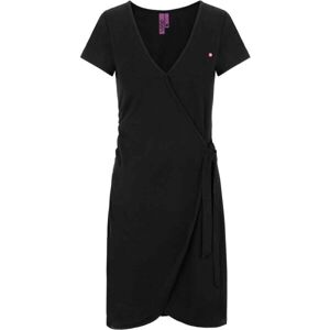 Loap ABSANUTA Dámské šaty, černá, velikost XL