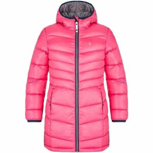 Loap INGRITT Dětský zimní kabát, růžová, velikost 122-128