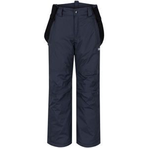 Loap FIDOR tmavě šedá 152 - Dětské zimní kalhoty
