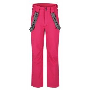 Loap LIMKALA růžová XL - Dámské zimní softshellové kalhoty