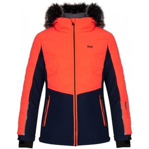 Loap OKUMA oranžová 128 - Dětská lyžařská bunda