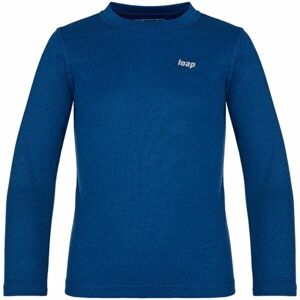 Loap PILLU Dětské termo triko, Tmavě modrá,Bílá, velikost 122-128