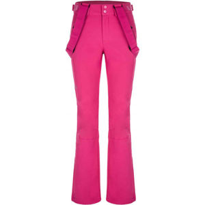 Loap LYA růžová Ružičasta - Dámské lyžařské kalhoty