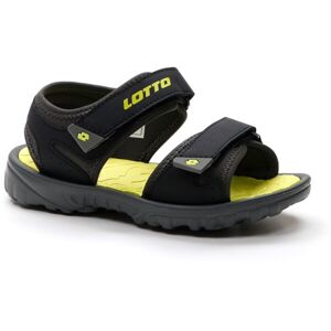 Lotto LAS ROCHAS 1 CL Dětské sandály, černá, velikost 33