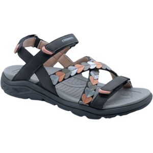 Crossroad MERRA Dámské sandály, tmavě šedá, velikost 37