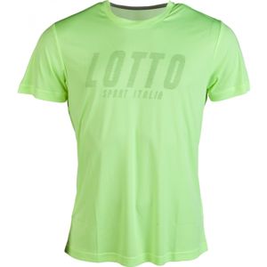 Lotto T-SHIRT AARON IV TEE PL zelená XXL - Pánské sportovní triko