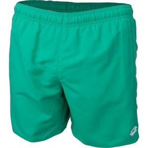 Lotto BASIC SHORT BEACH tmavě zelená S - Pánské koupací šortky