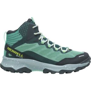 Merrell SPEED STRIKE MID GTX Dámské outdoorové boty, tyrkysová, velikost 38