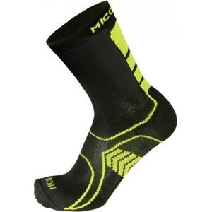Mico LIG WEIGHT MID BIKE černá XL - Funkční cyklistické ponožky