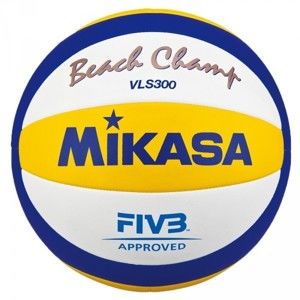 Mikasa VLS300 Beachvolejbalový míč, bílá, veľkosť 5