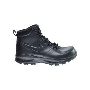 Nike MANOA LEATHER černá 11.5 - Pánská volnočasová obuv