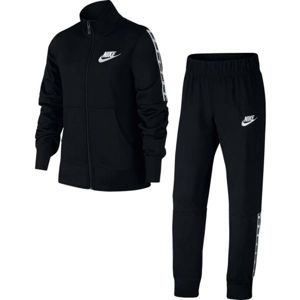 Nike NSW TRK SUIT TRICOT černá XL - Dívčí souprava